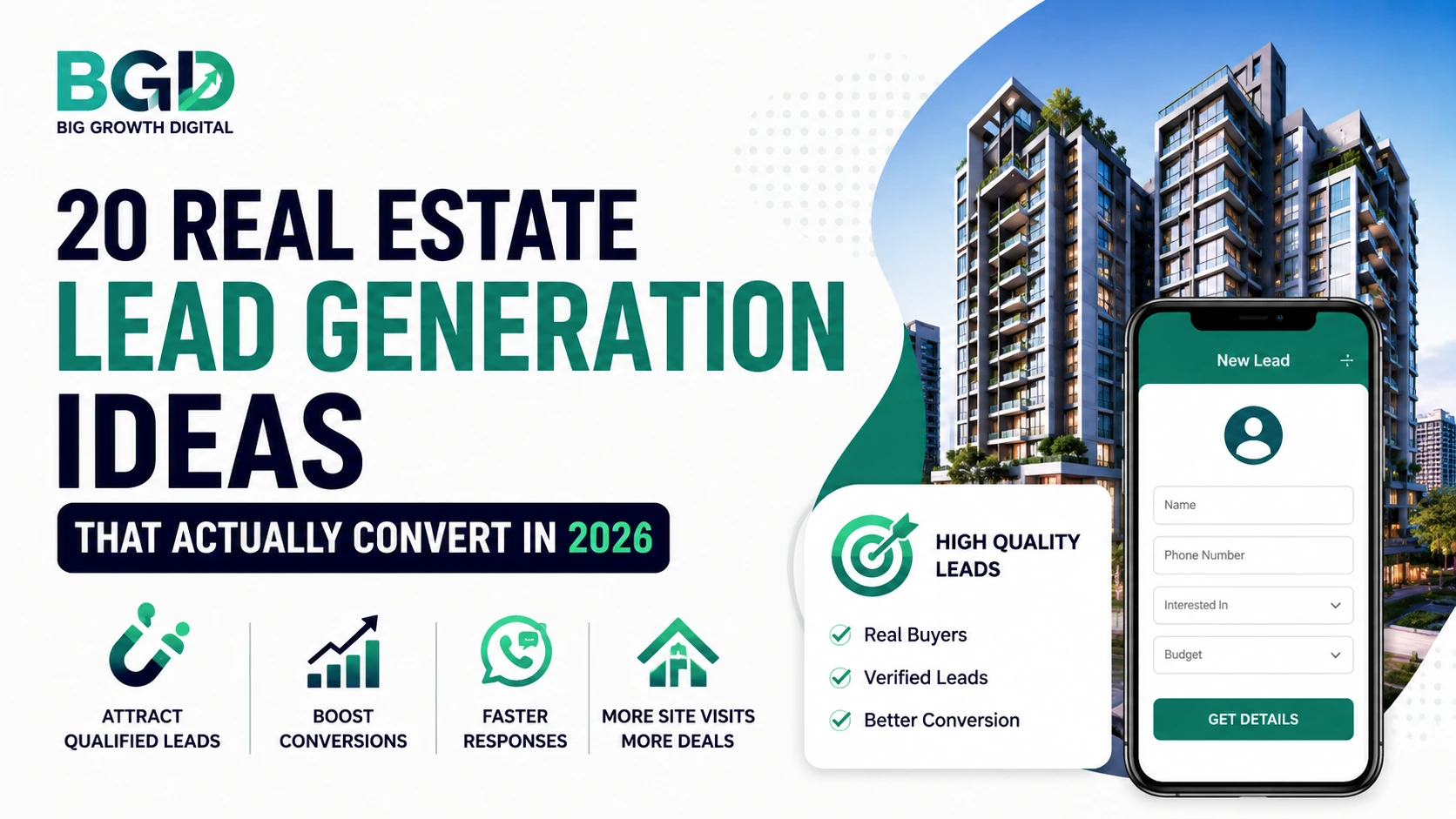 20 Real Estate Lead Generation Ideas That Actually Convert in 2026