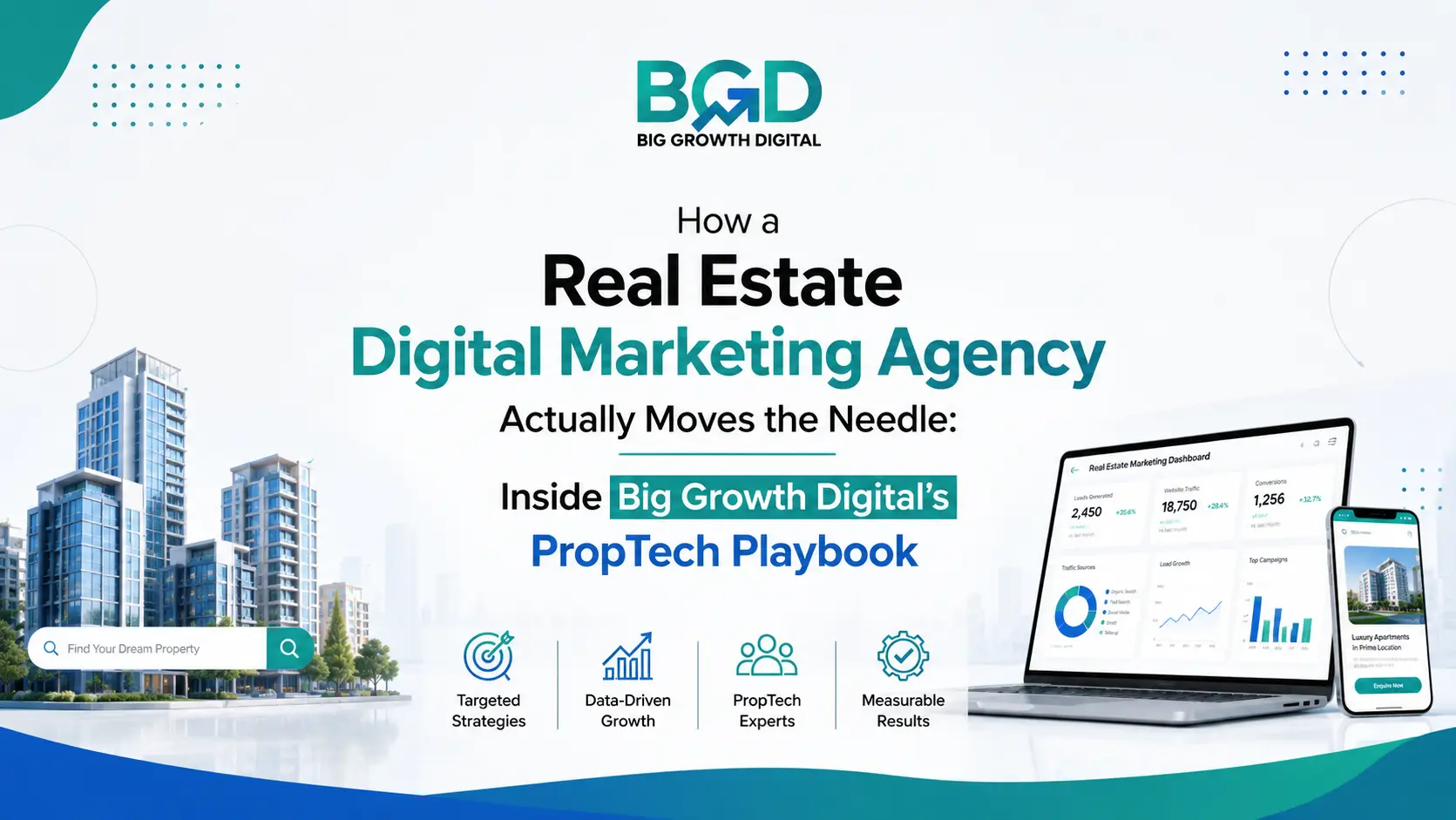 How a Real Estate Digital Marketing Agency Actually Moves the Needle: Inside Big Growth Digital's PropTech Playbook